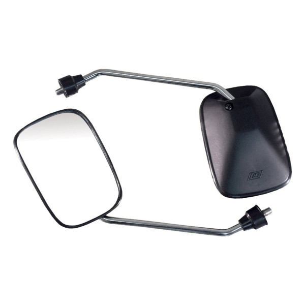 Bike It Bike it black square universal mirrors - #u64531